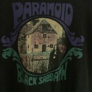 Vintage style Black Sabbath shirt